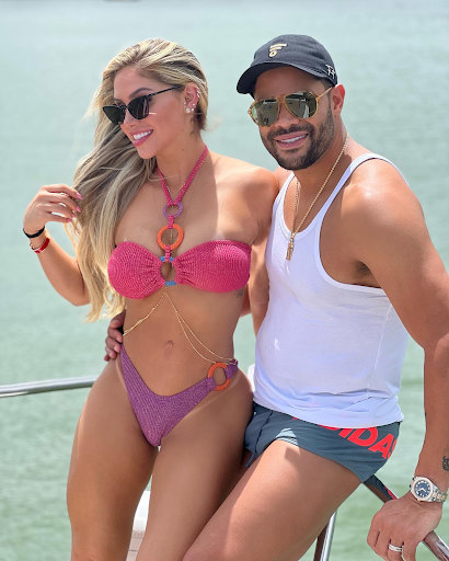 Hulk e sua esposa Camila Angelo