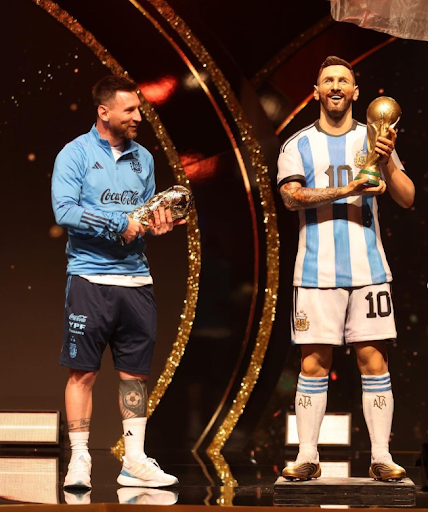 Lionel Messi. O atual campeão mundial e melhor jogador do mundo
