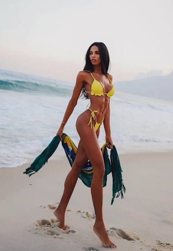 Nubia Santos, esposa de Nathan