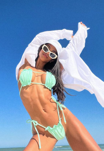 Nubia Santos, esposa de Nathan
