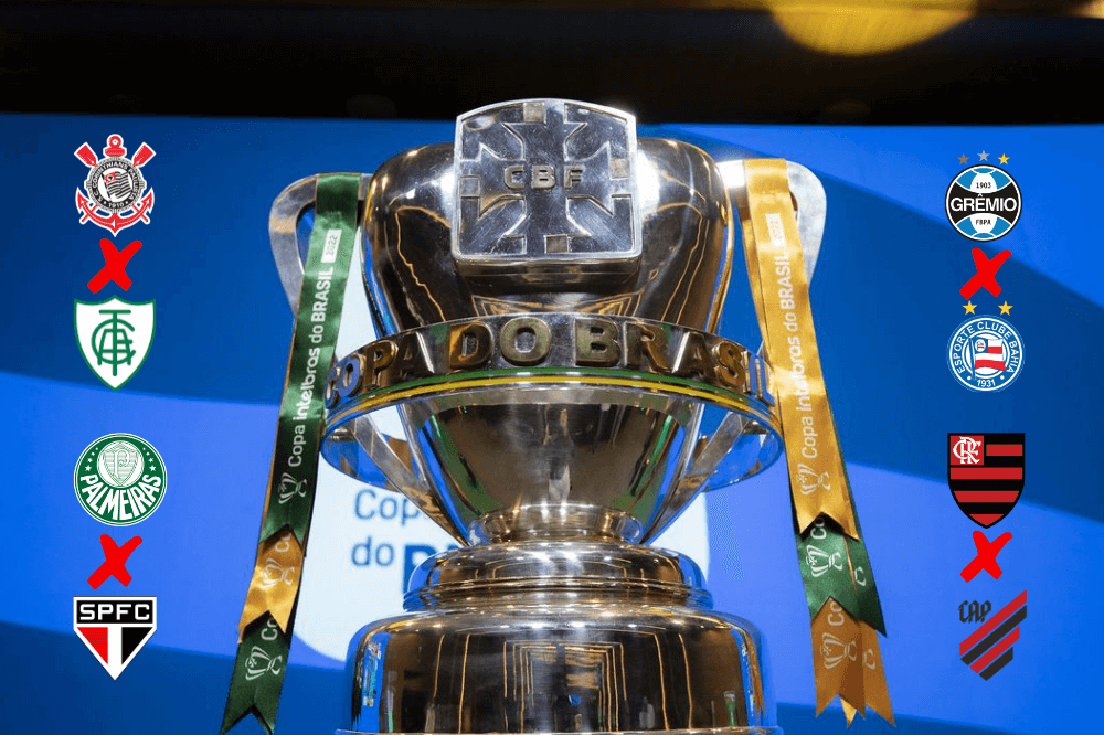 Confrontos das quartas de final da Copa do Brasil definidos Veja datas