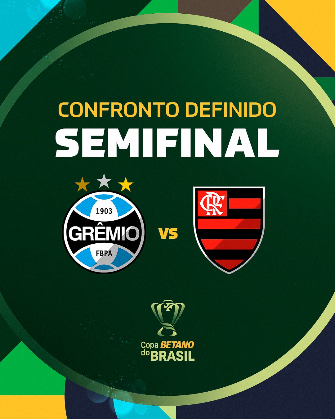 Copa do Brasil 2023 tem dois semifinalistas definidos